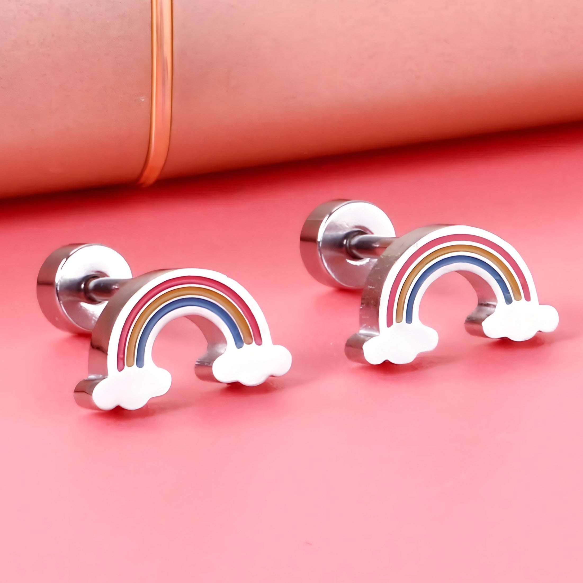 Cloud Rainbow Earrings