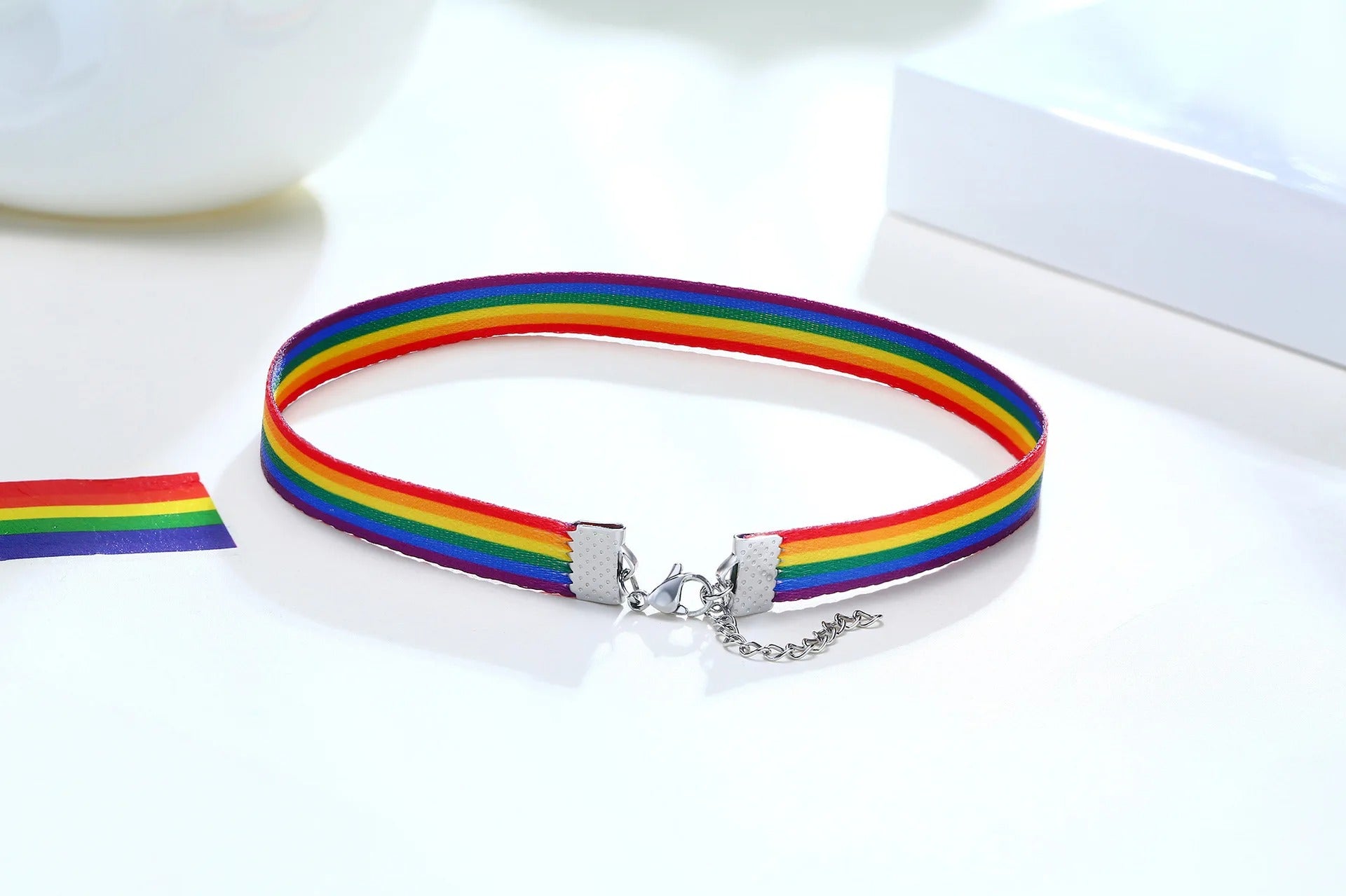 Rainbow Pride Choker