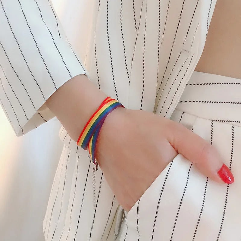 Rainbow Pride Choker