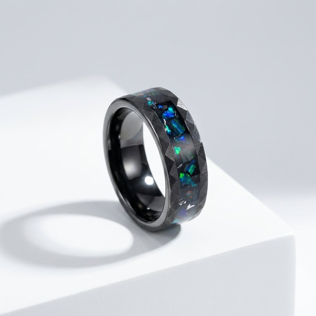 Galaxy Tungsten Ring