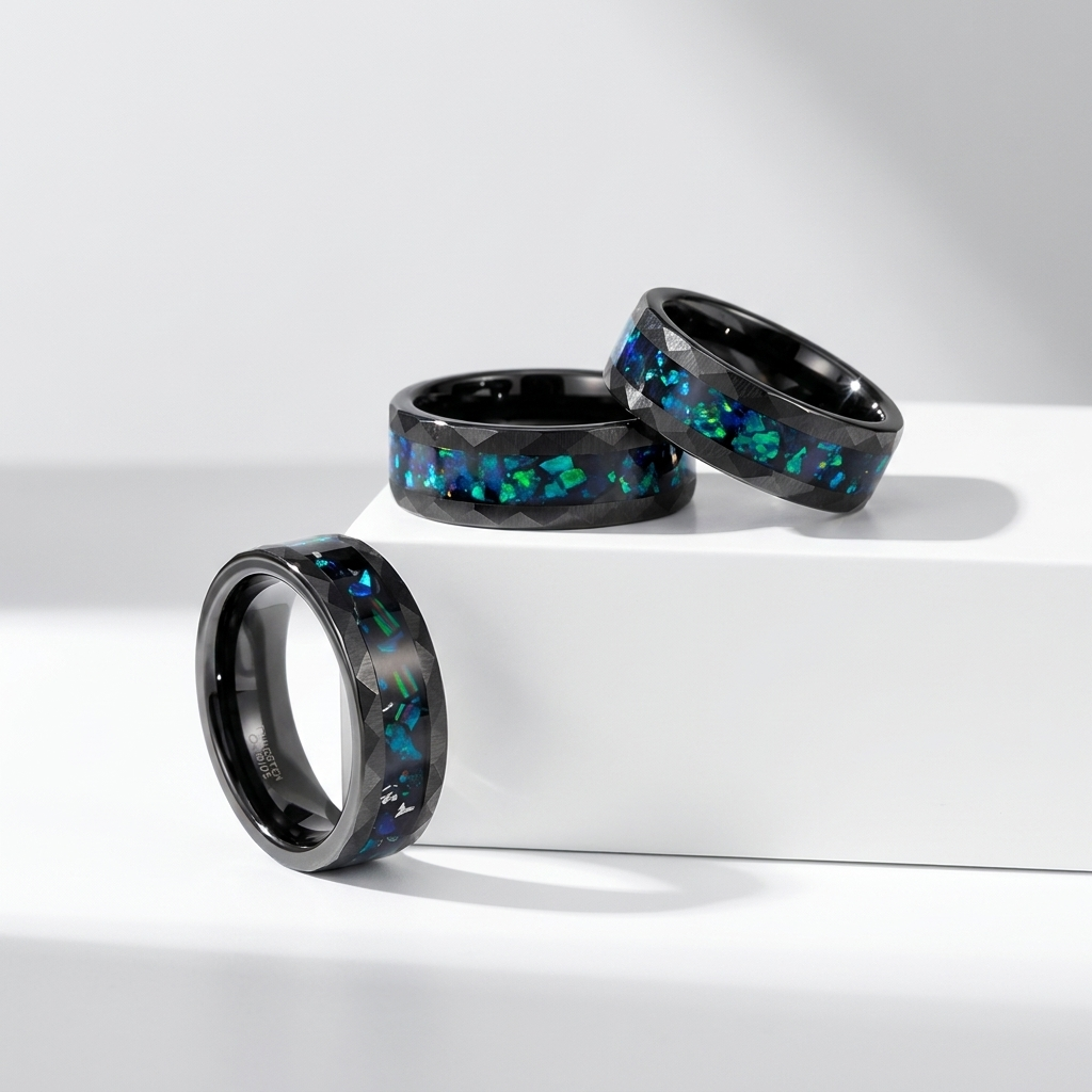 Galaxy Tungsten Ring