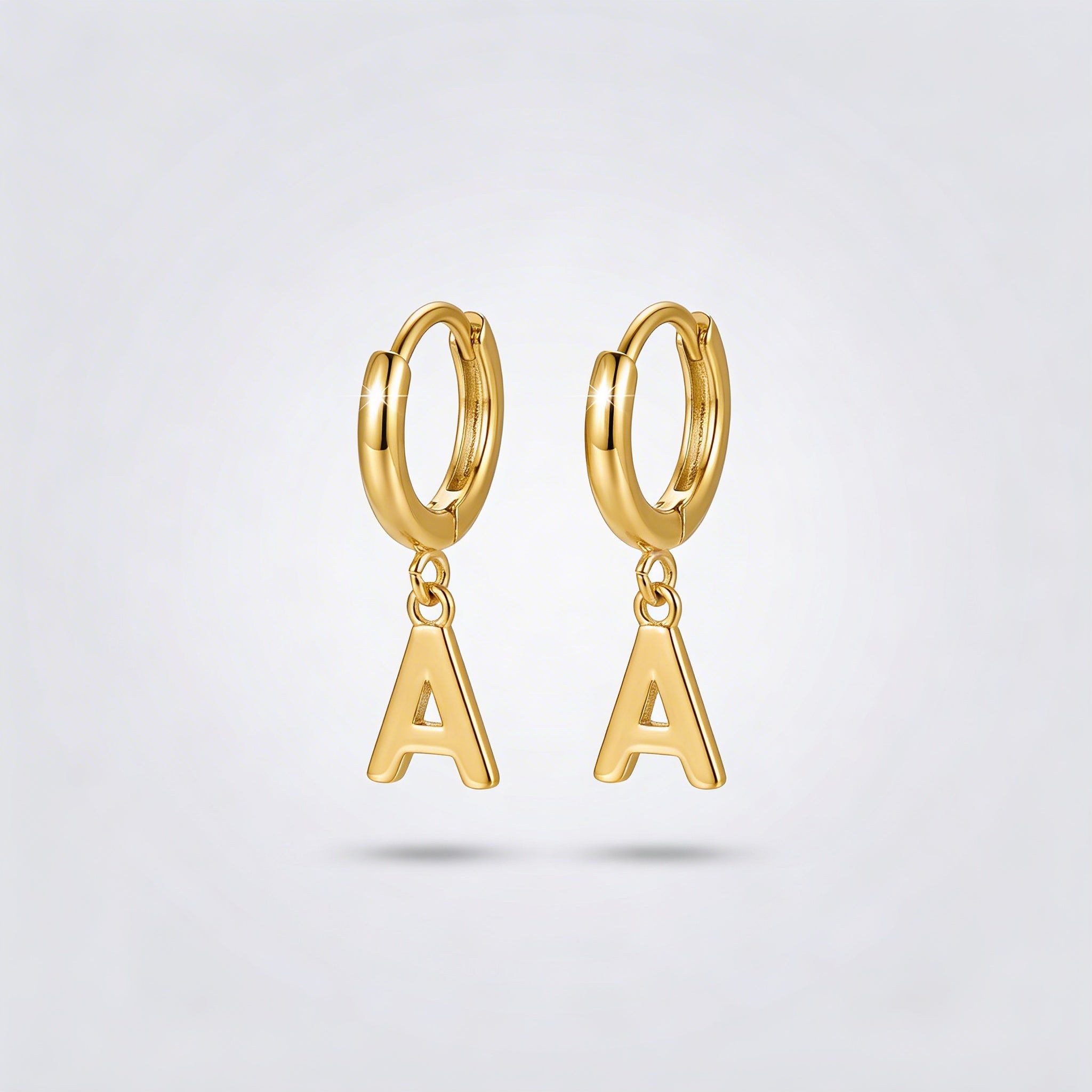 Initial Earrings