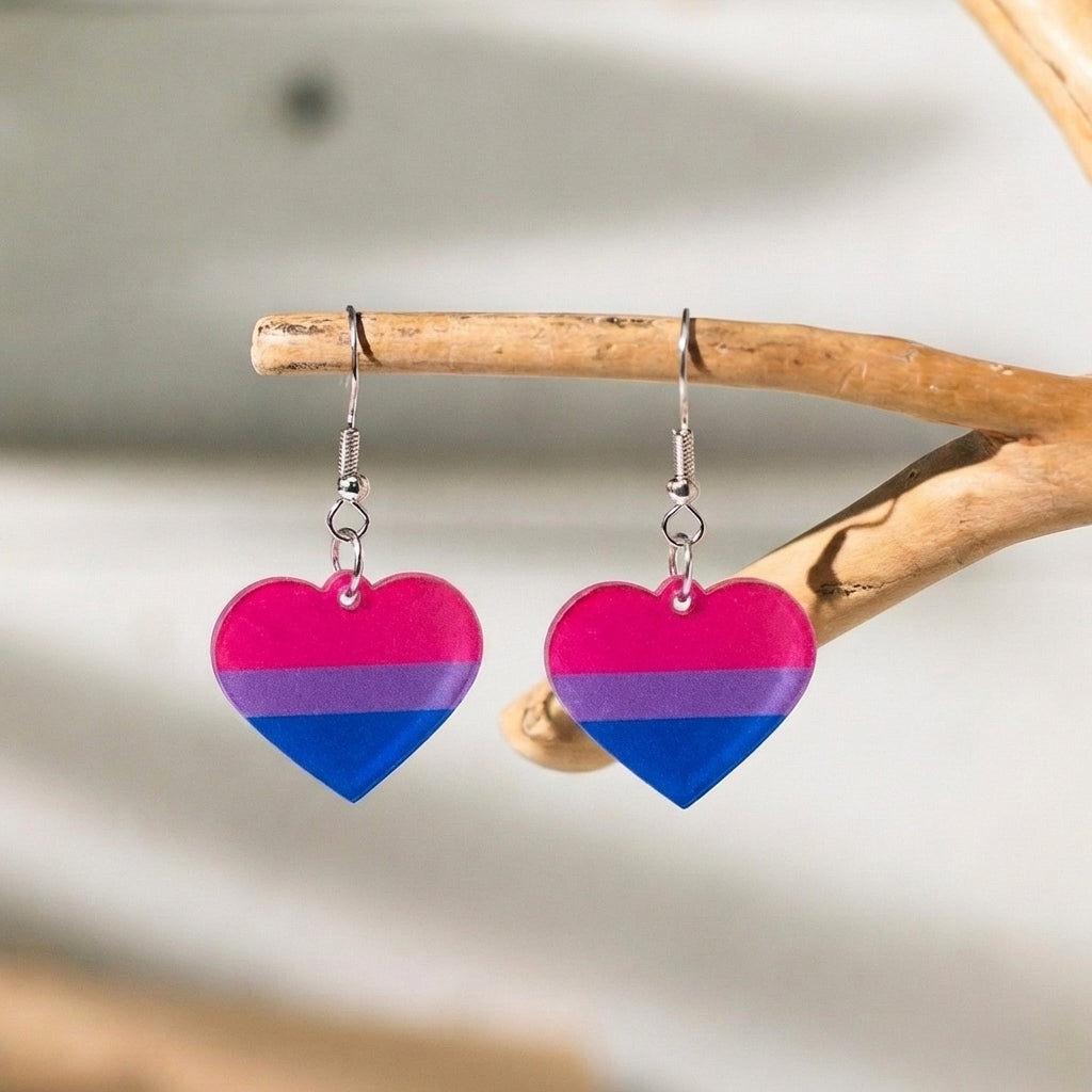Bi Flag Earrings