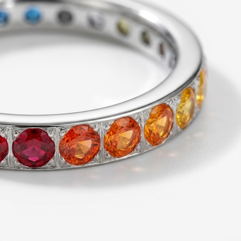 Jeweled Love Ring