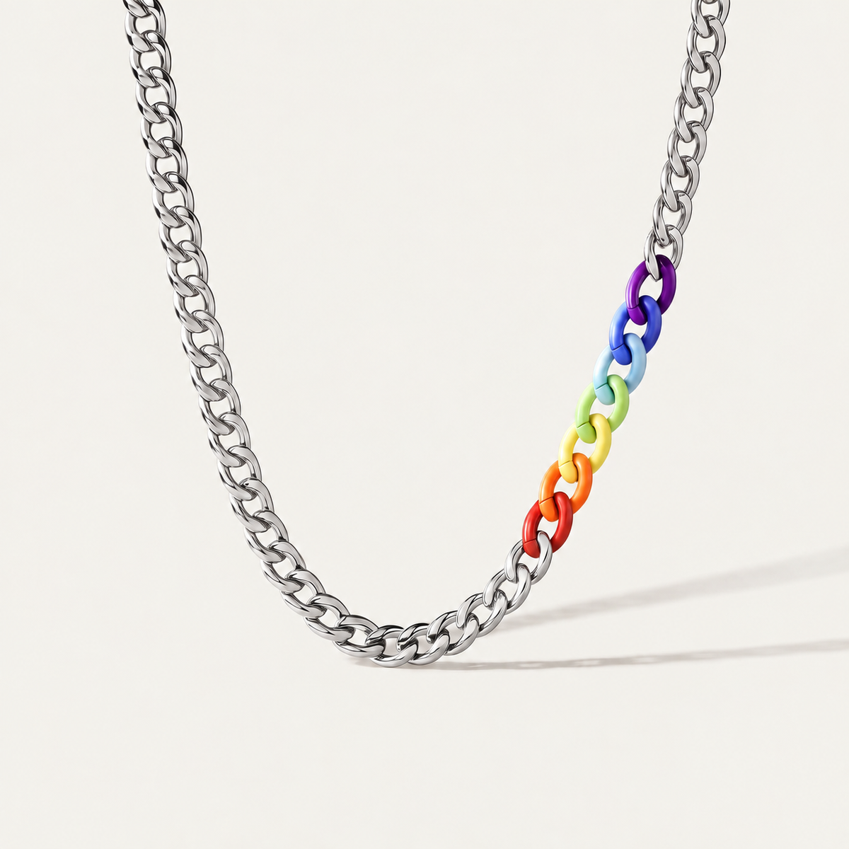 Pride Cuban Necklace