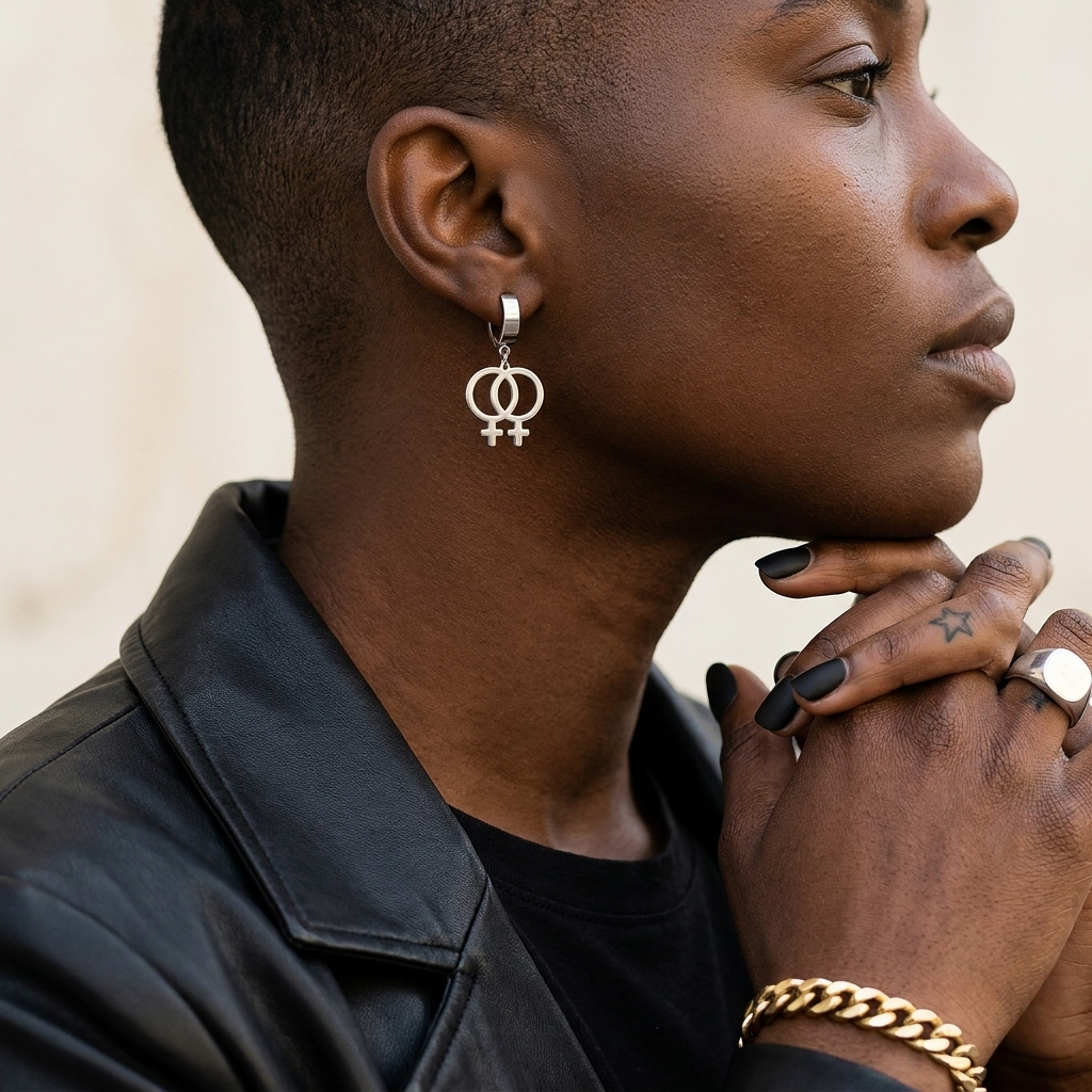 Lesbian Love Earrings