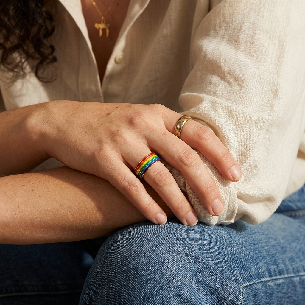 Liberation Rainbow Ring