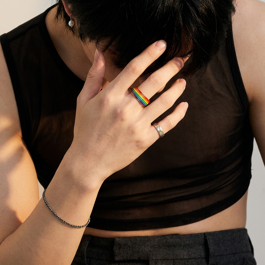 Liberation Rainbow Ring