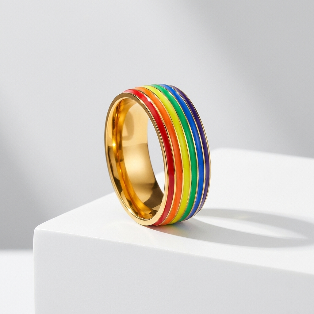Liberation Rainbow Ring