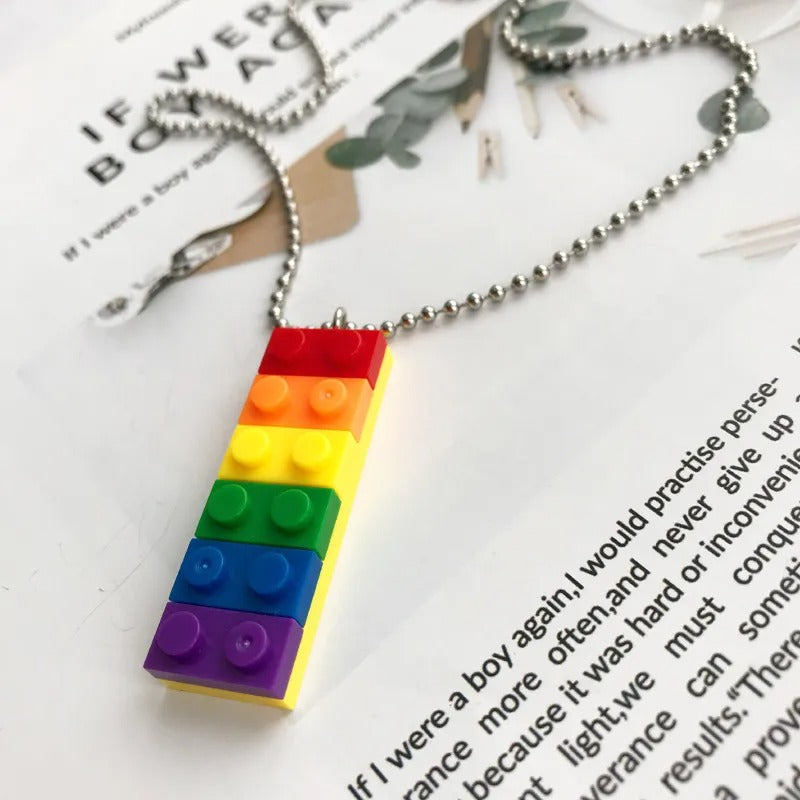 Lego Pride Necklace