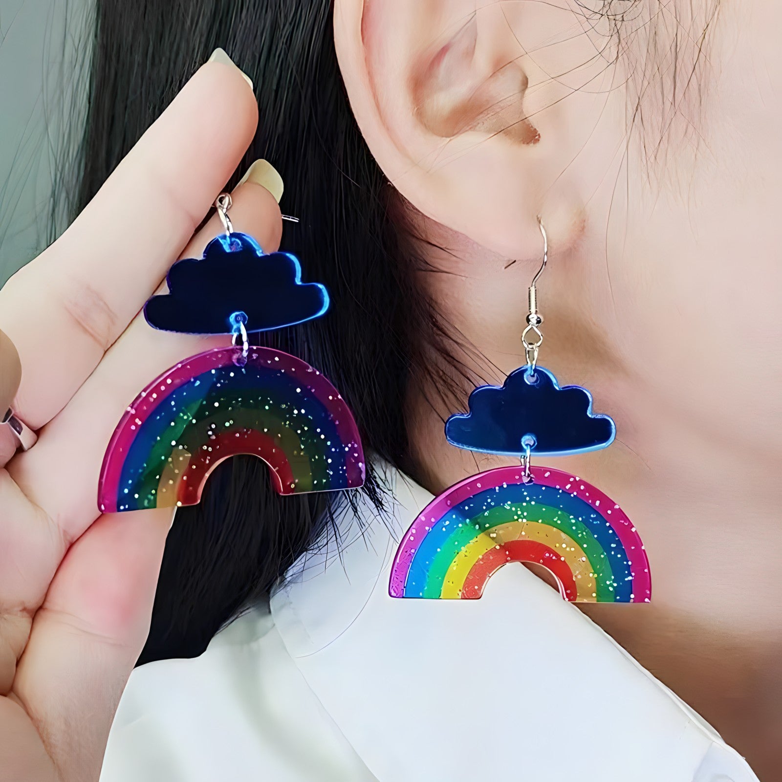 Dark Energy Earrings