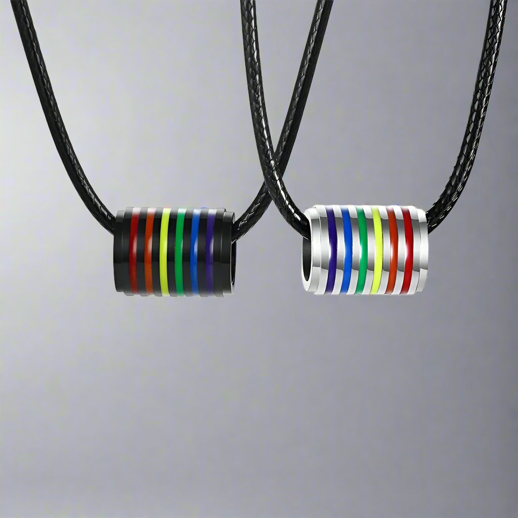 Rainbow Tunnel Necklace