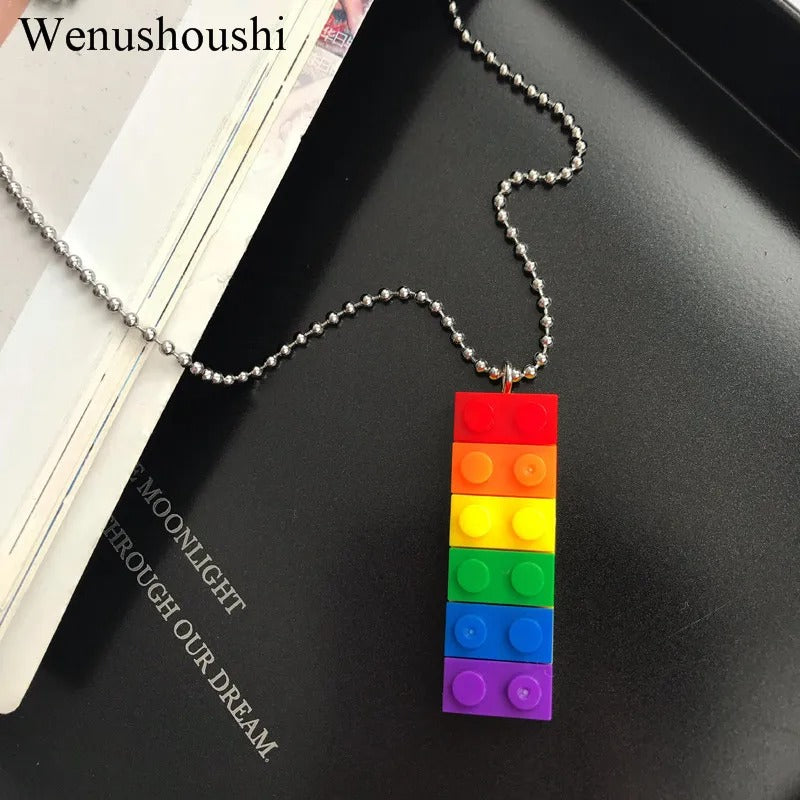 Lego Pride Necklace