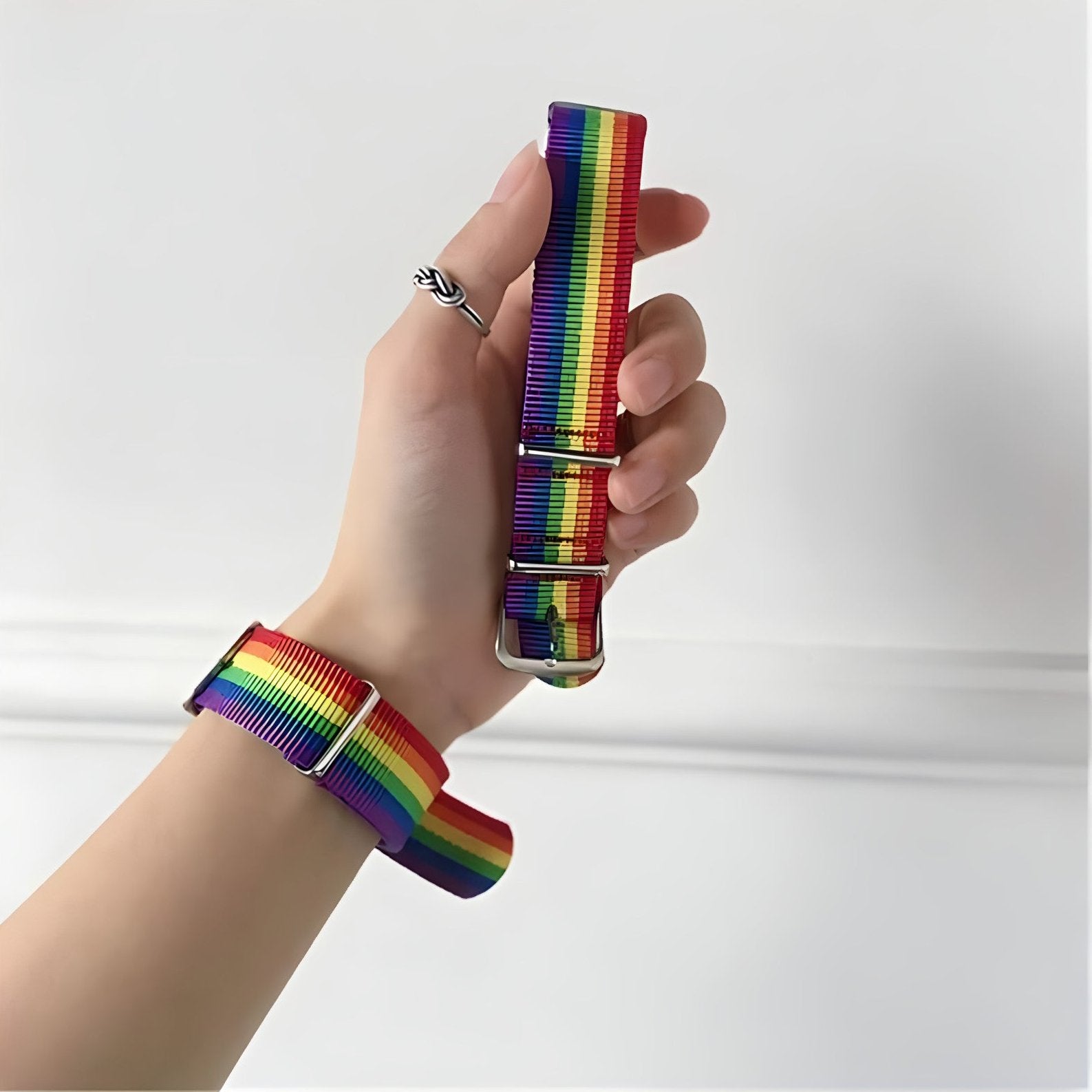 Rainbow Strap Bracelet