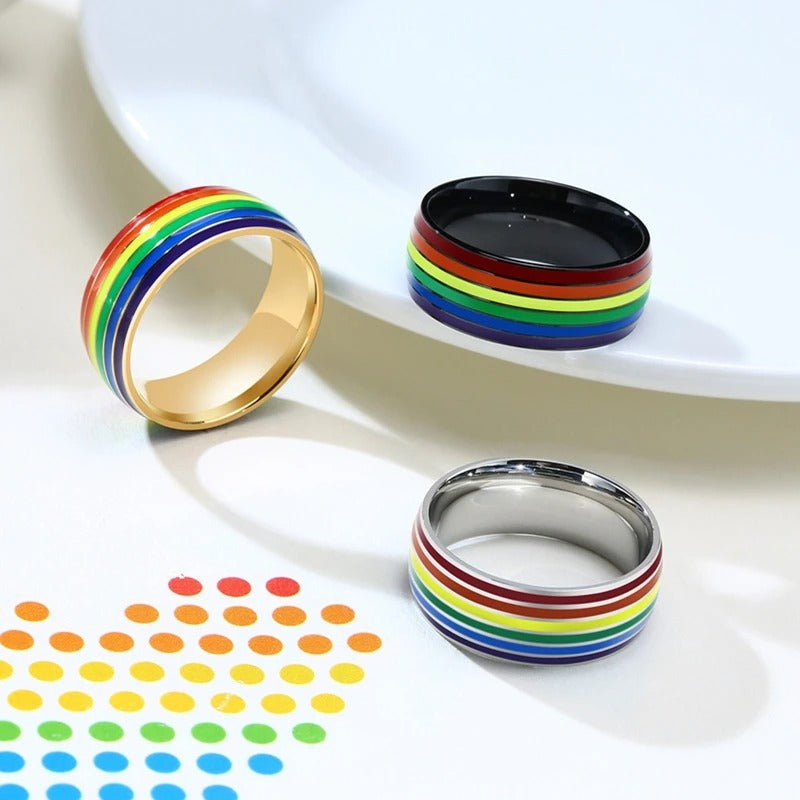 Liberation Rainbow Ring