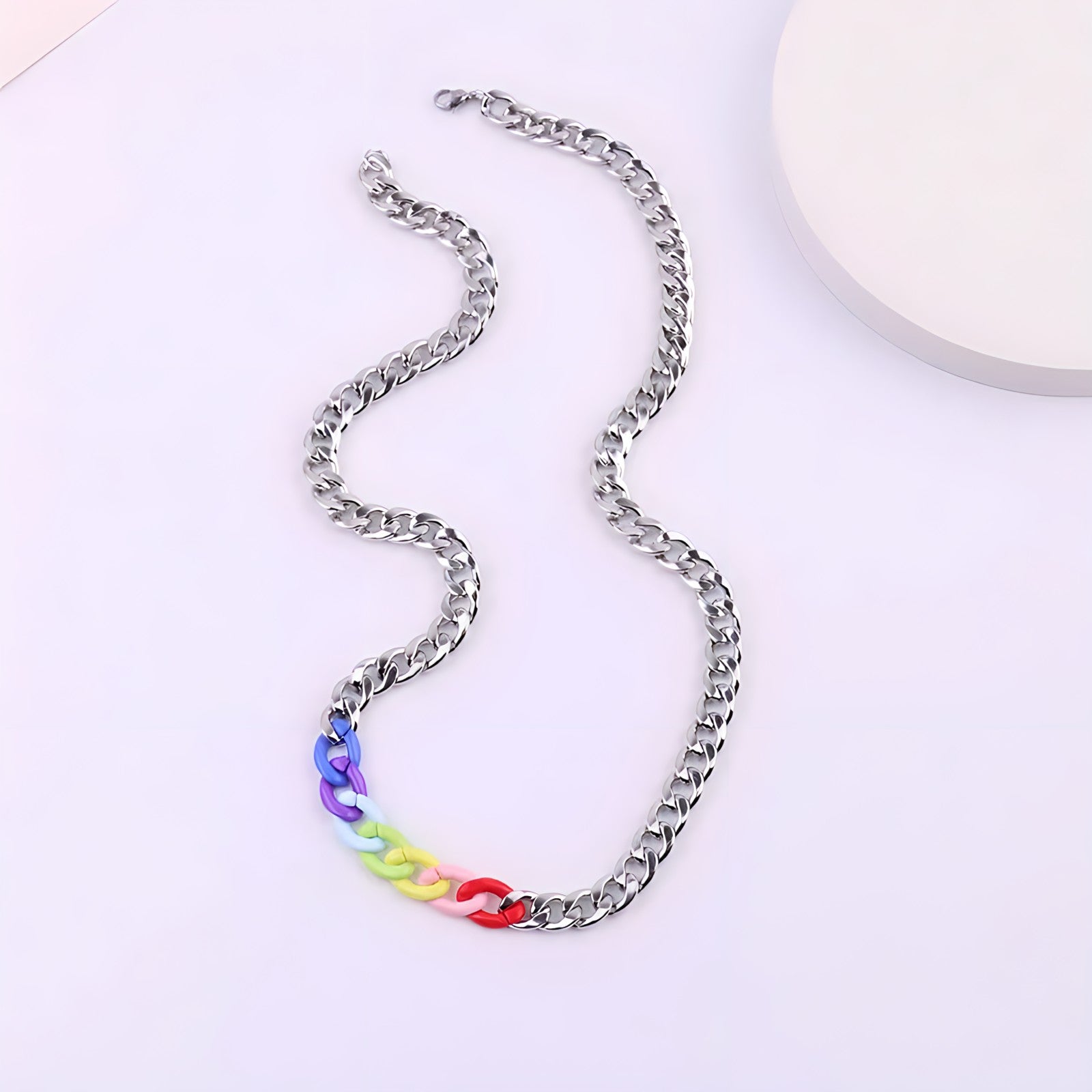 Pride Cuban Necklace