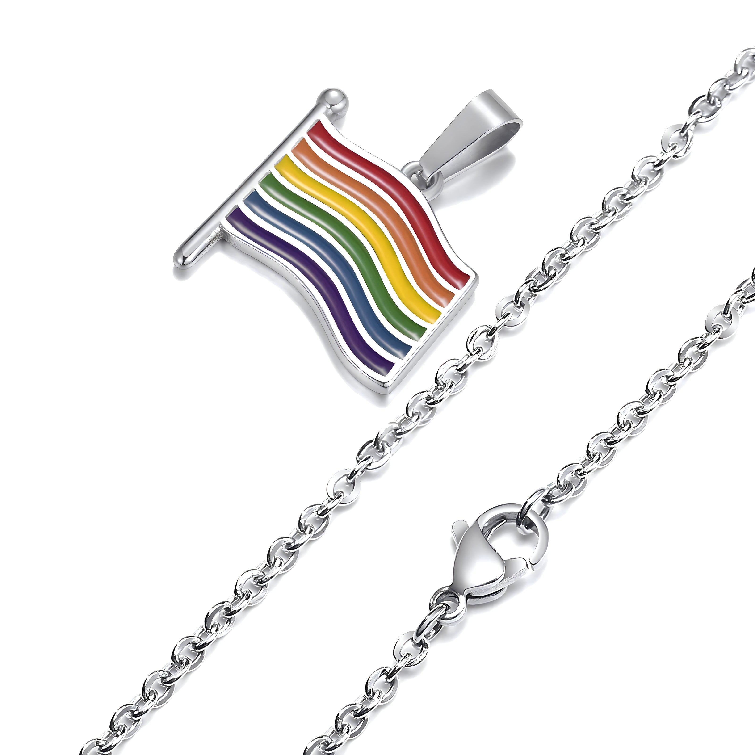 Fearless Flag Necklace