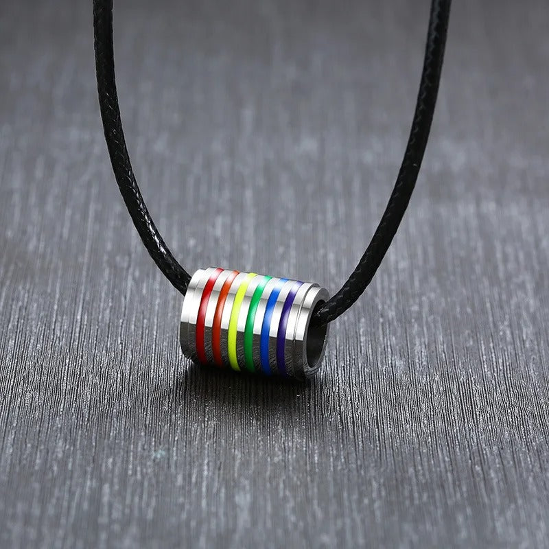 Rainbow Tunnel Necklace