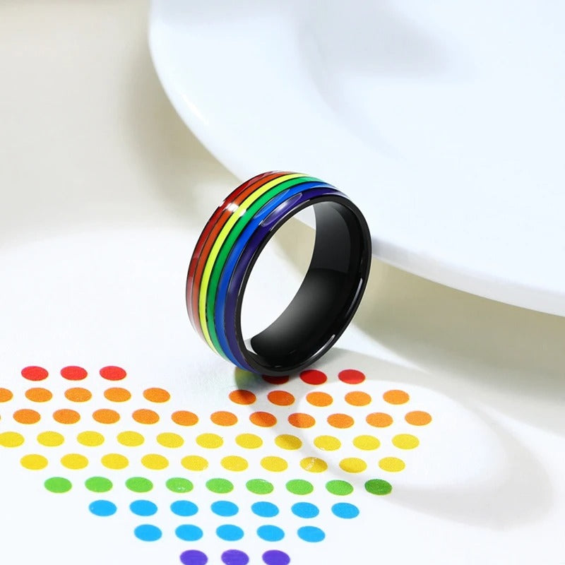 Liberation Rainbow Ring