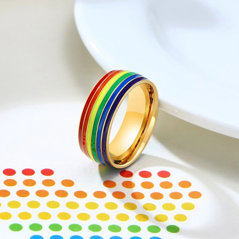 Liberation Rainbow Ring