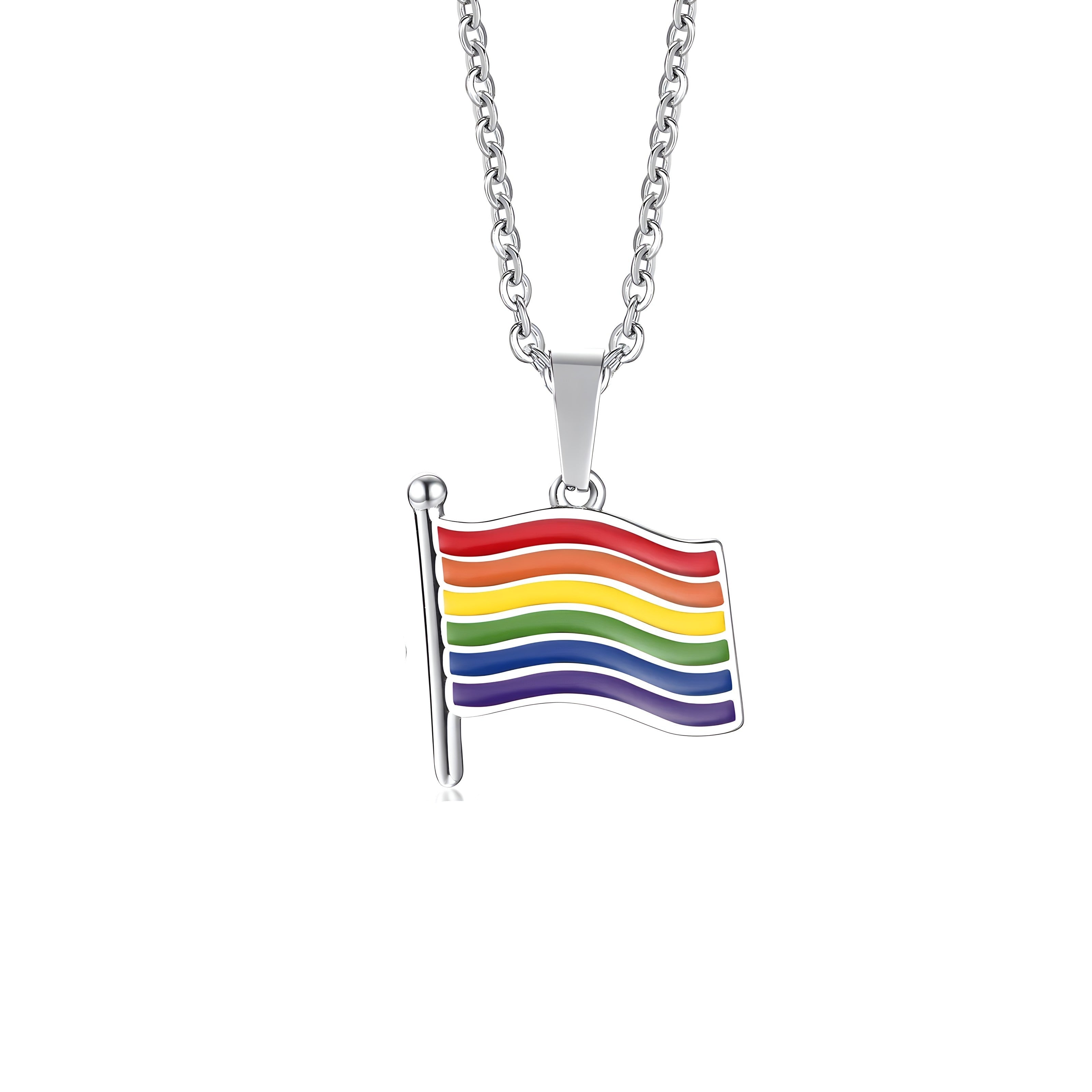 Fearless Flag Necklace