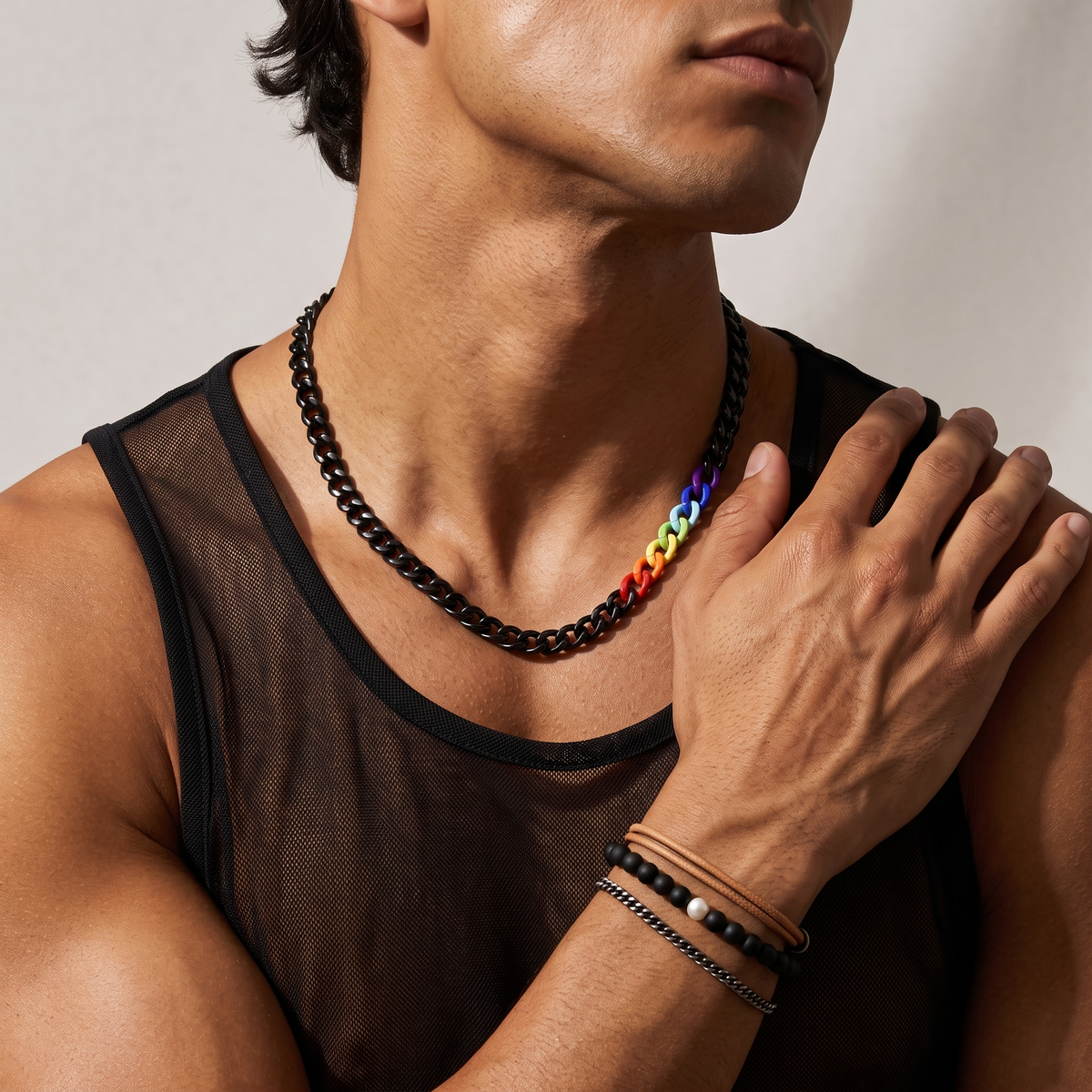 Pride Cuban Necklace