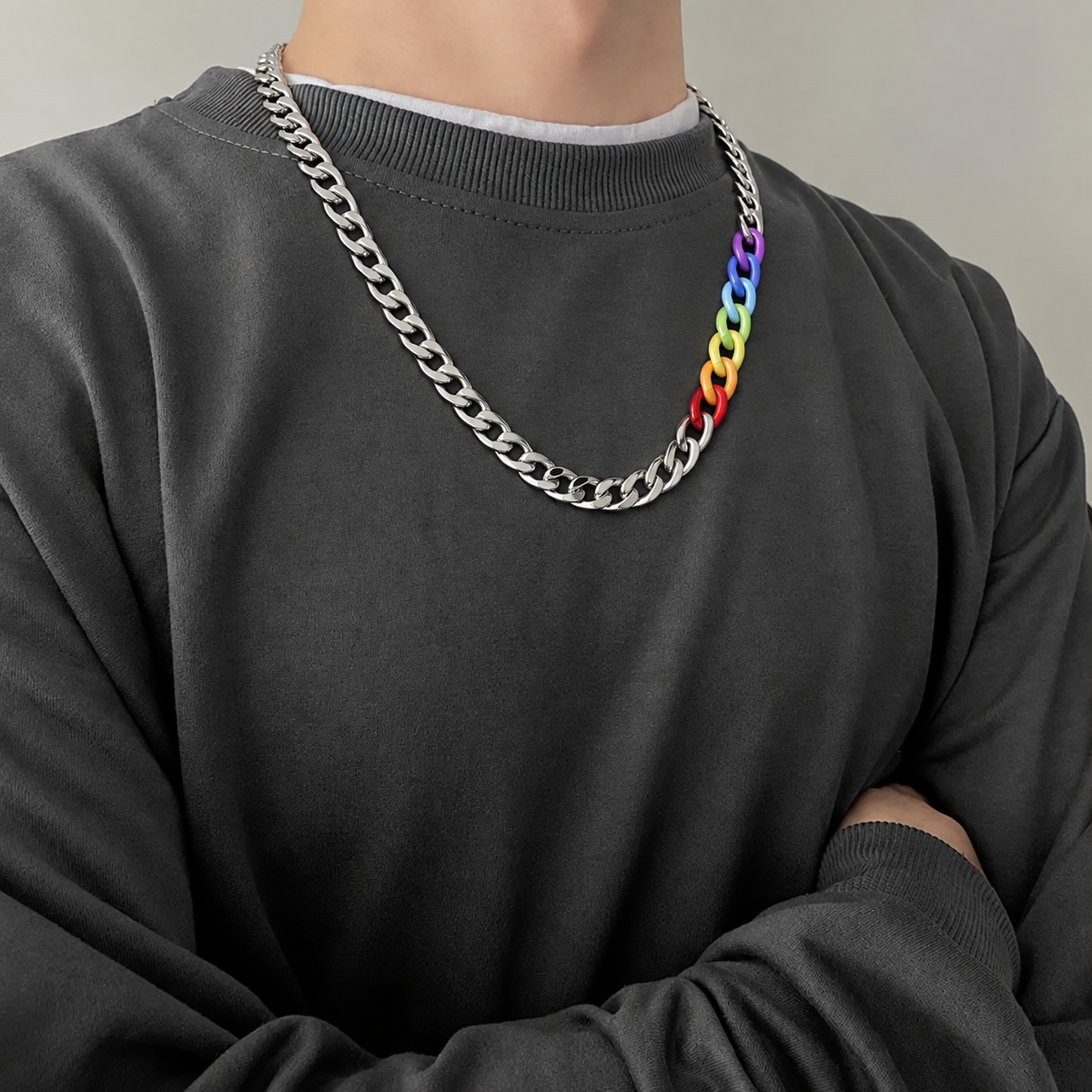 Pride Cuban Necklace