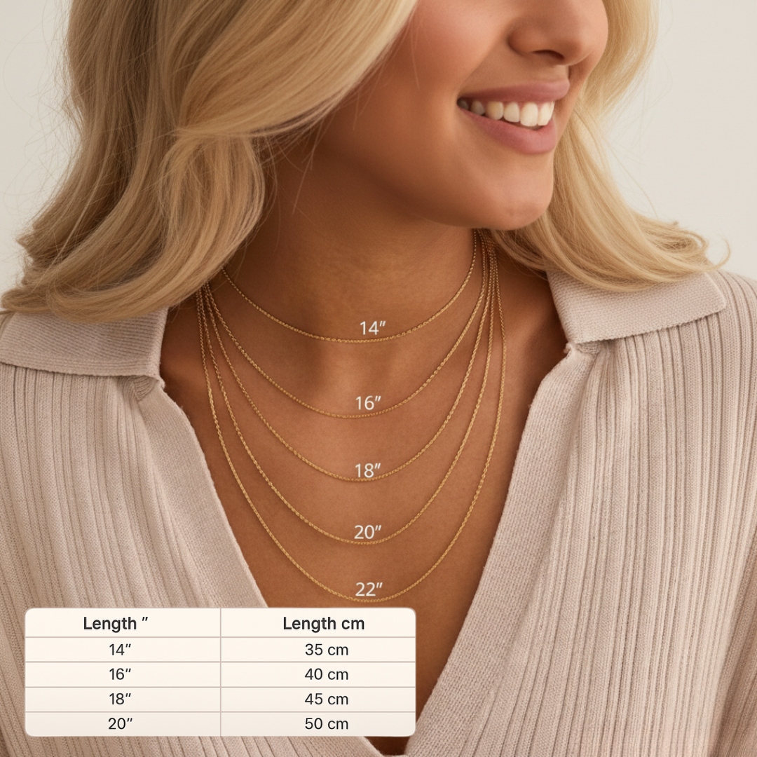 Ovaline Chain Personalised Necklace