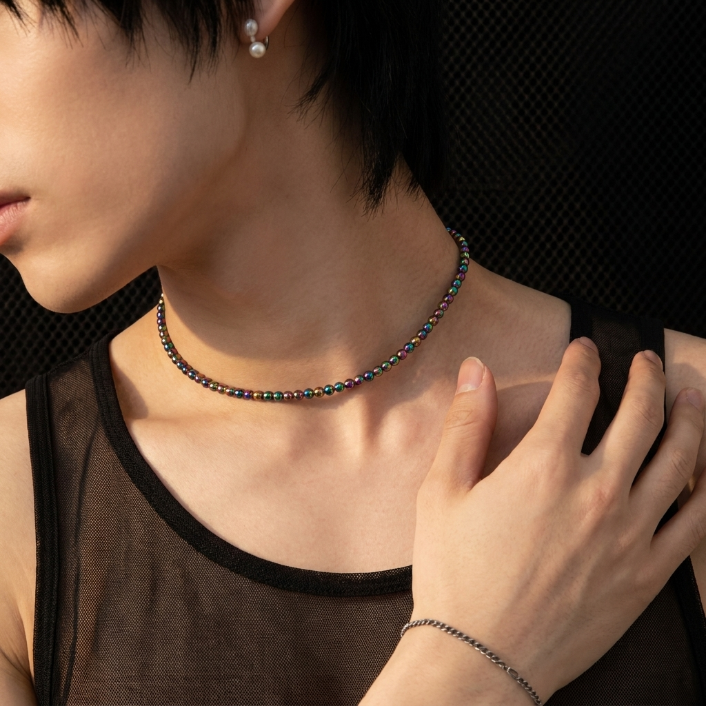 Pride Bead Choker