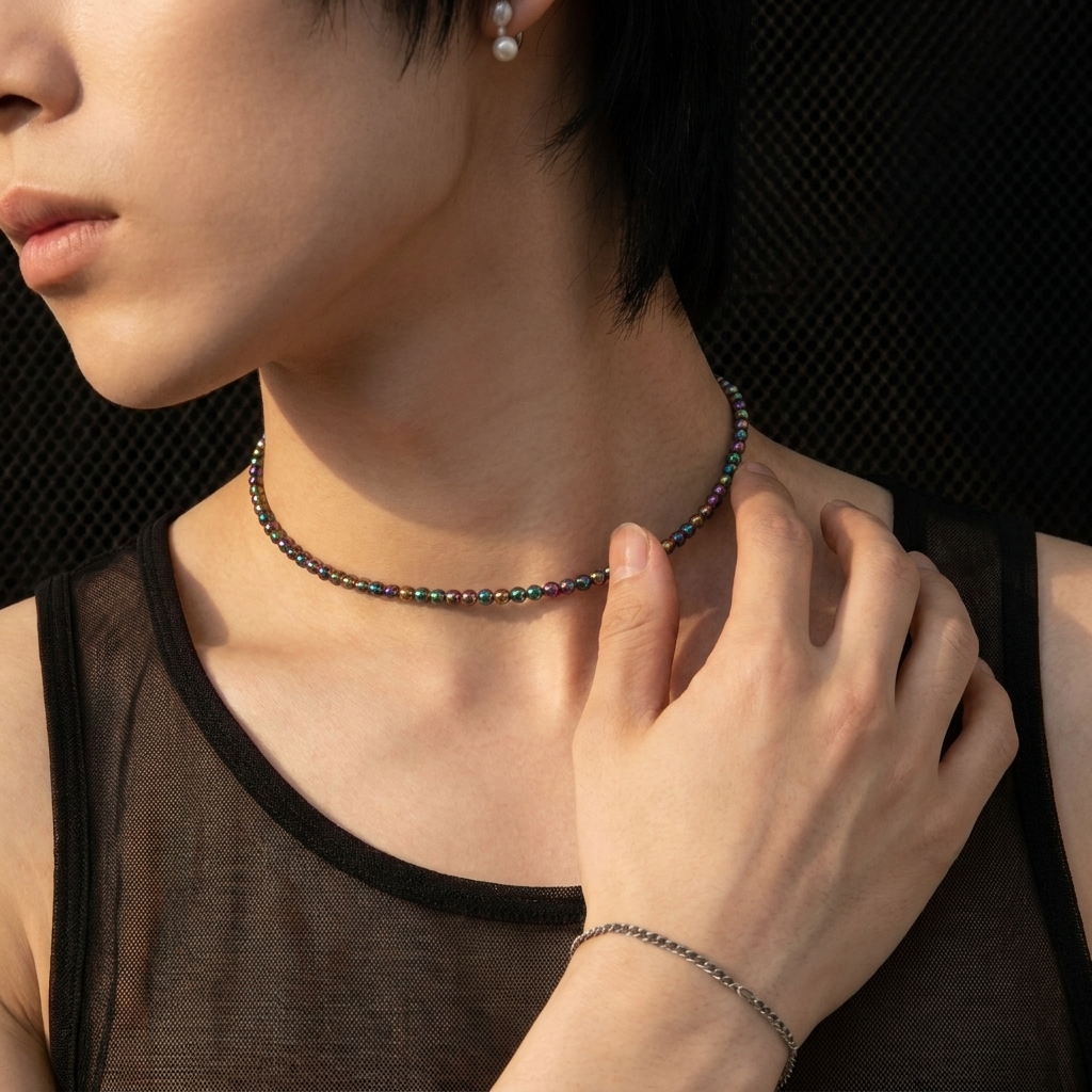 Pride Bead Choker