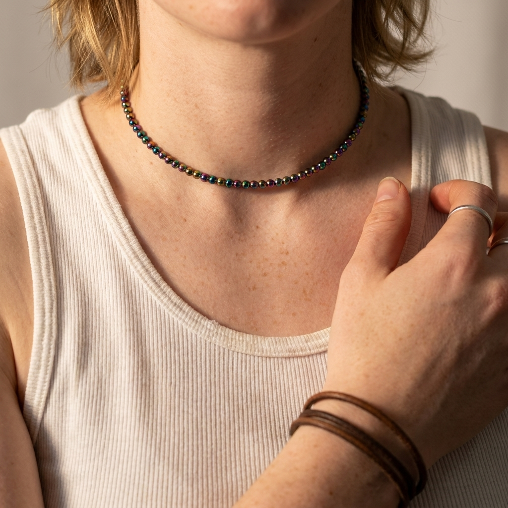 Pride Bead Choker