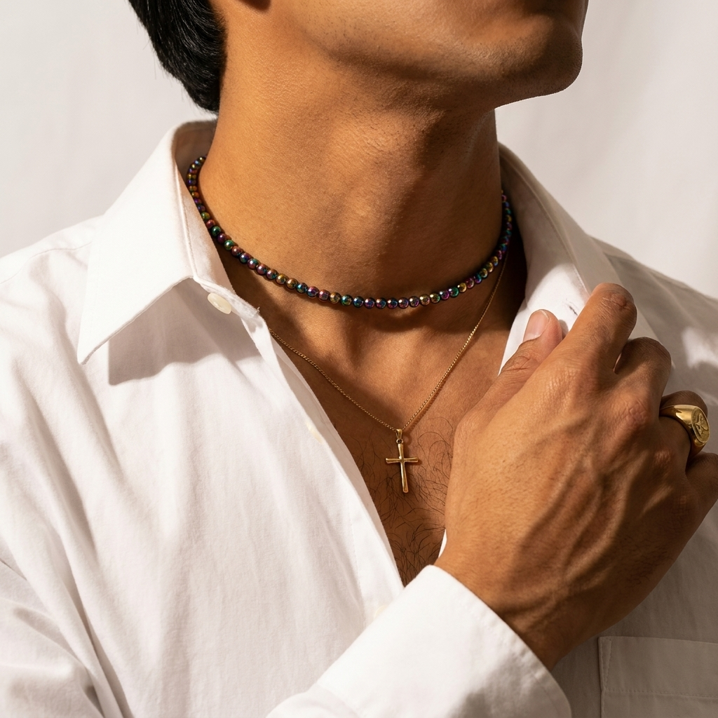 Pride Bead Choker