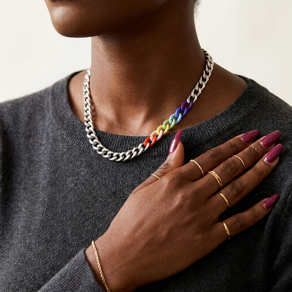 Pride Cuban Necklace