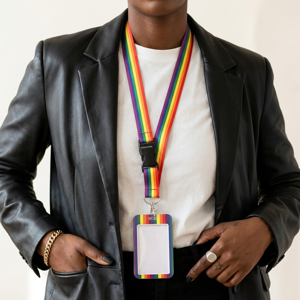Pride Necklace ID Holder