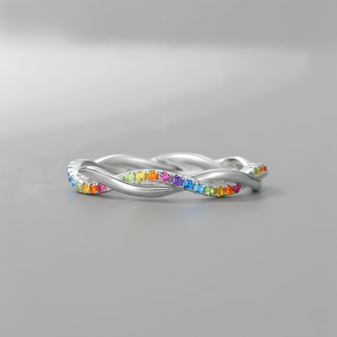 Twisted Love Ring