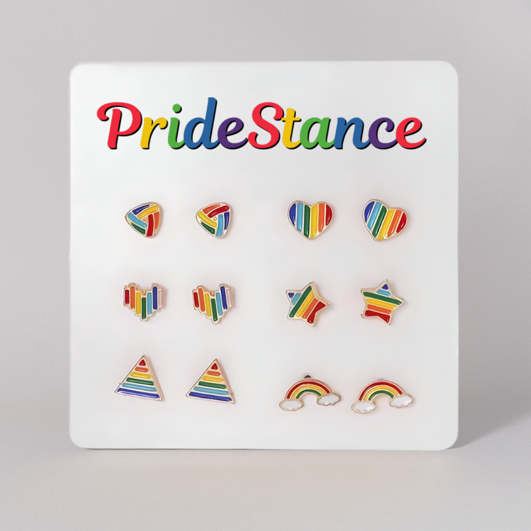 6 Pack - Pride Earrings