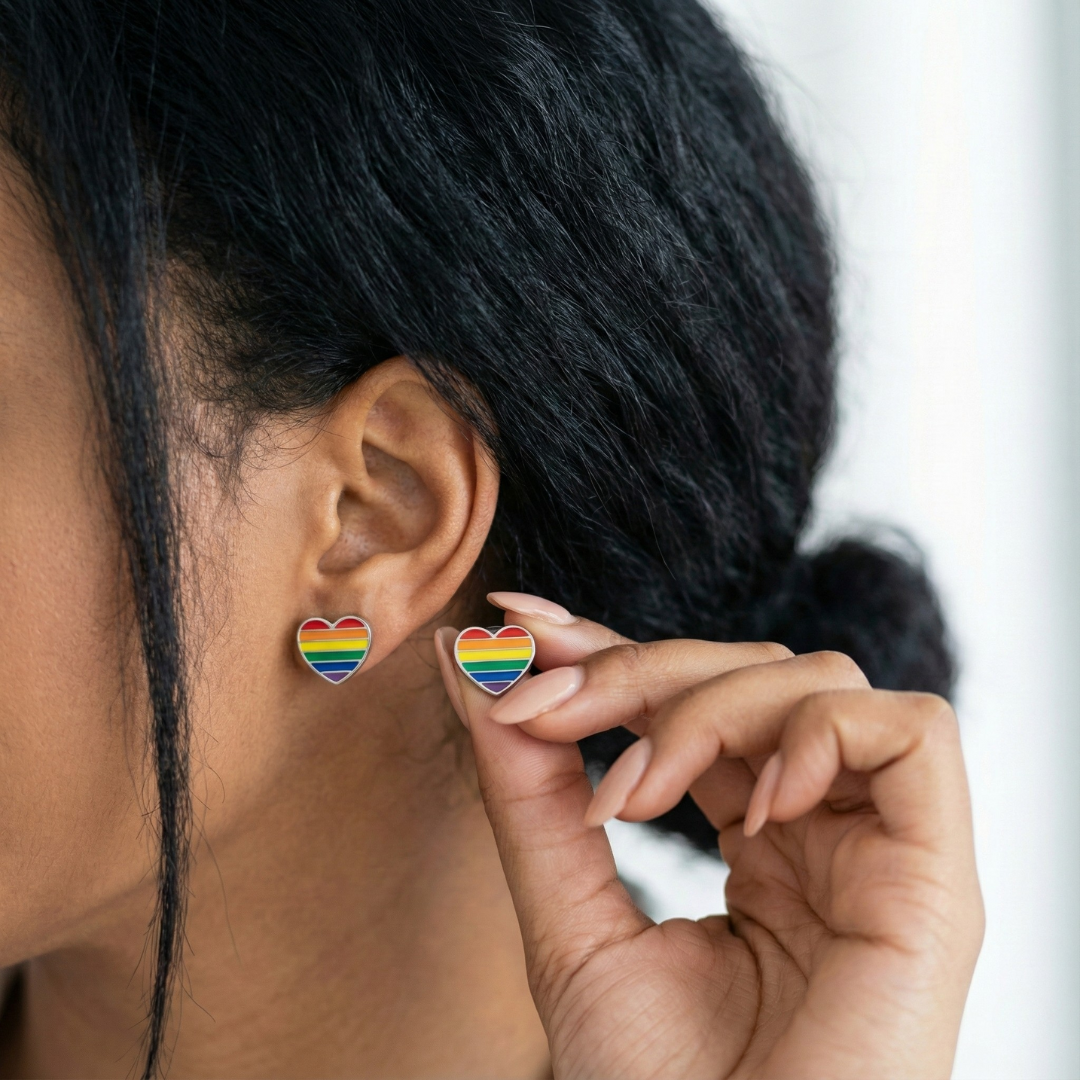 LoveLoud Heart Studs