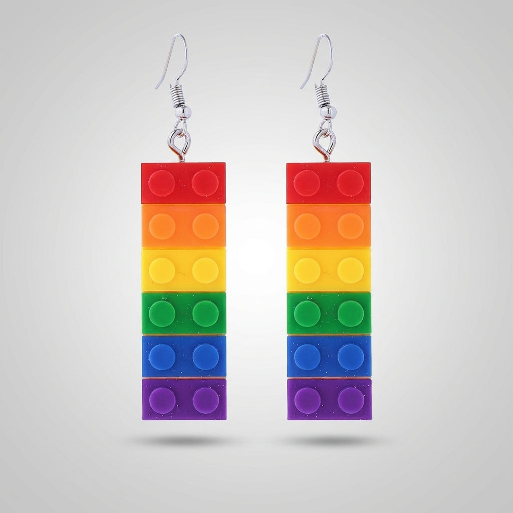 Lego Pride Earrings