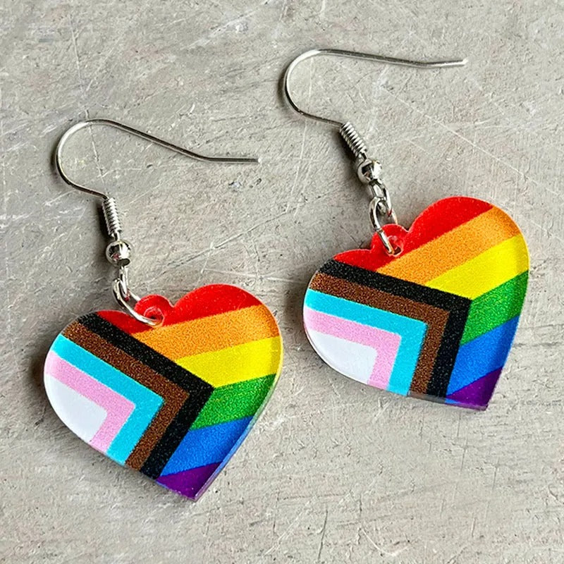 Progress Flag Earrings