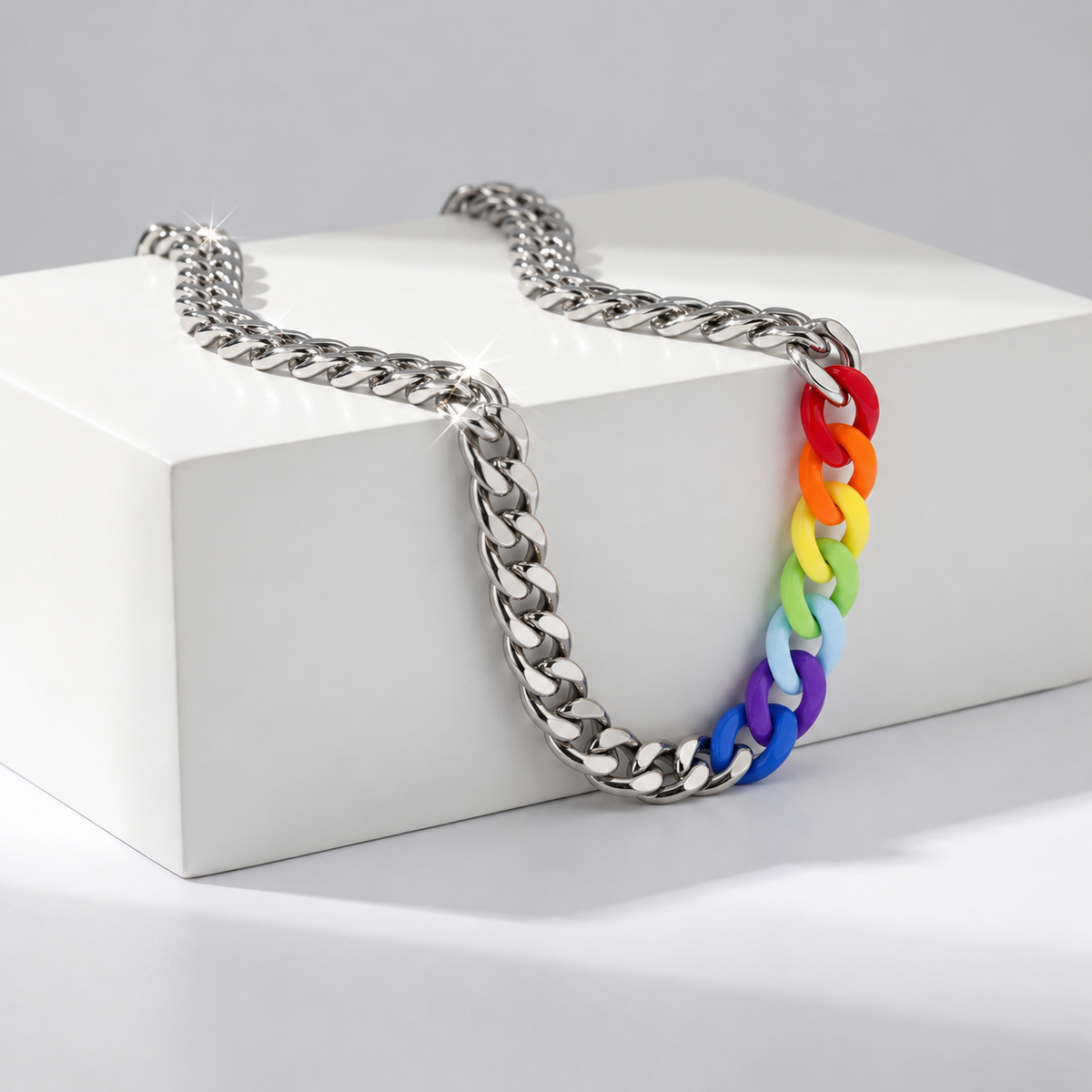 Pride Cuban Necklace