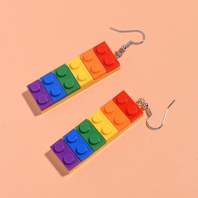Lego Pride Earrings