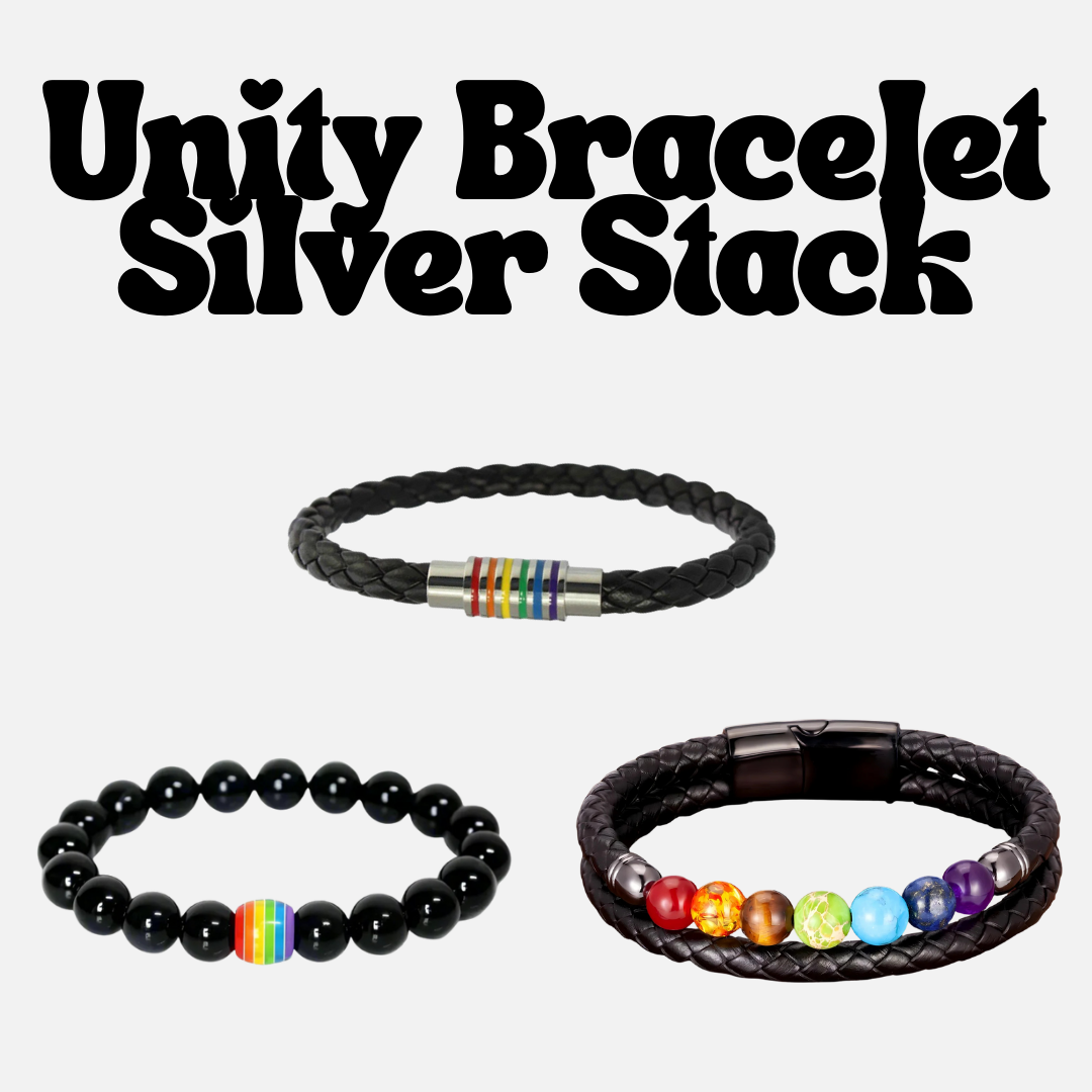 Unity Bracelet Silver Stack