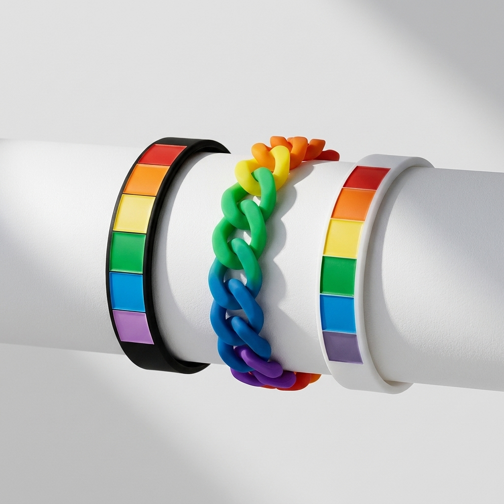 Silicon Pride Stance Bracelet