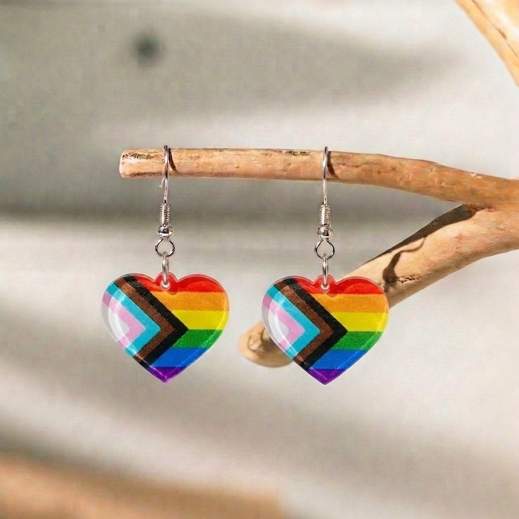 Progress Flag Earrings