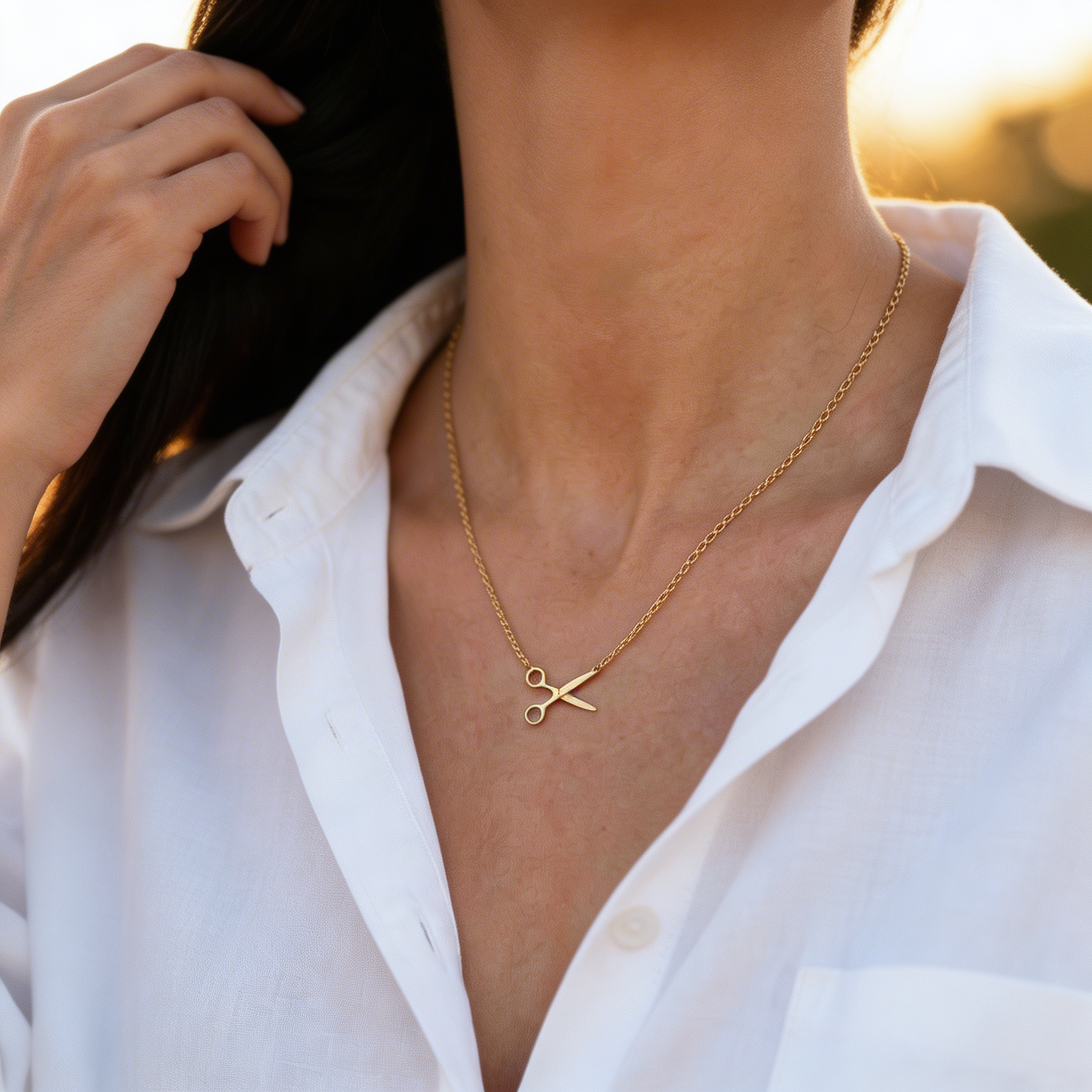 Golden Icon Necklace