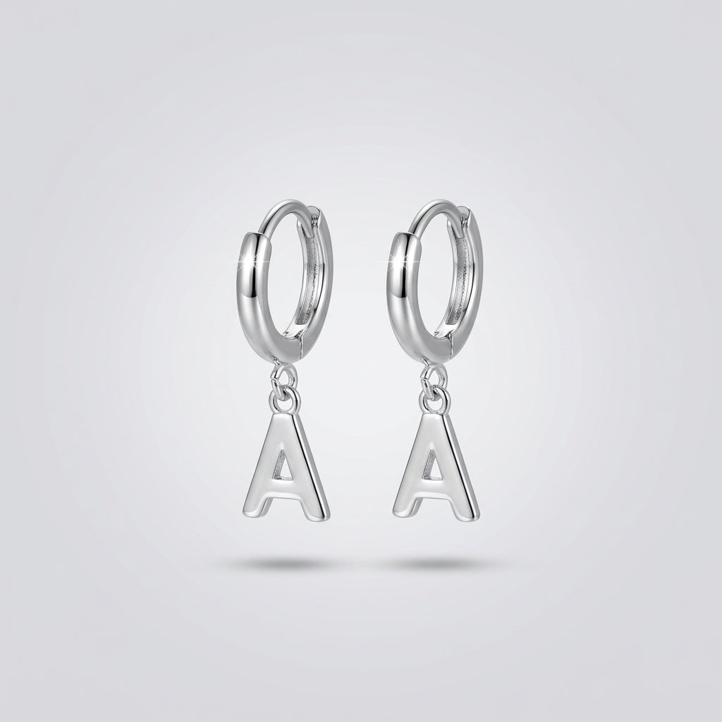 Initial Earrings