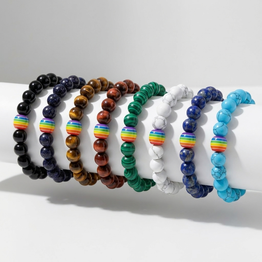 Charm Beaded Bracelet