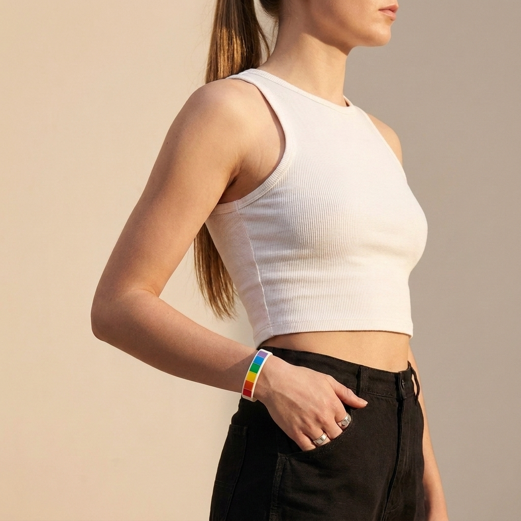Silicon Pride Stance Bracelet