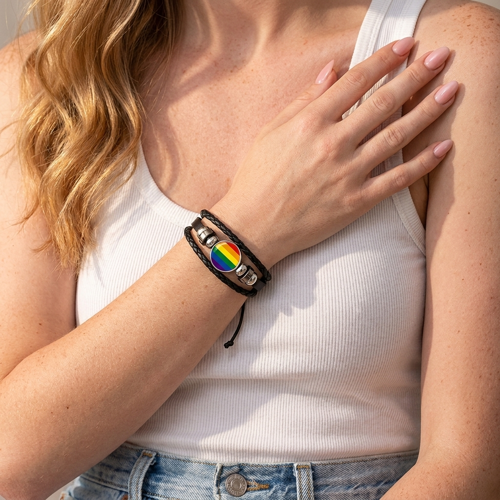 Equality Leather Bracelet