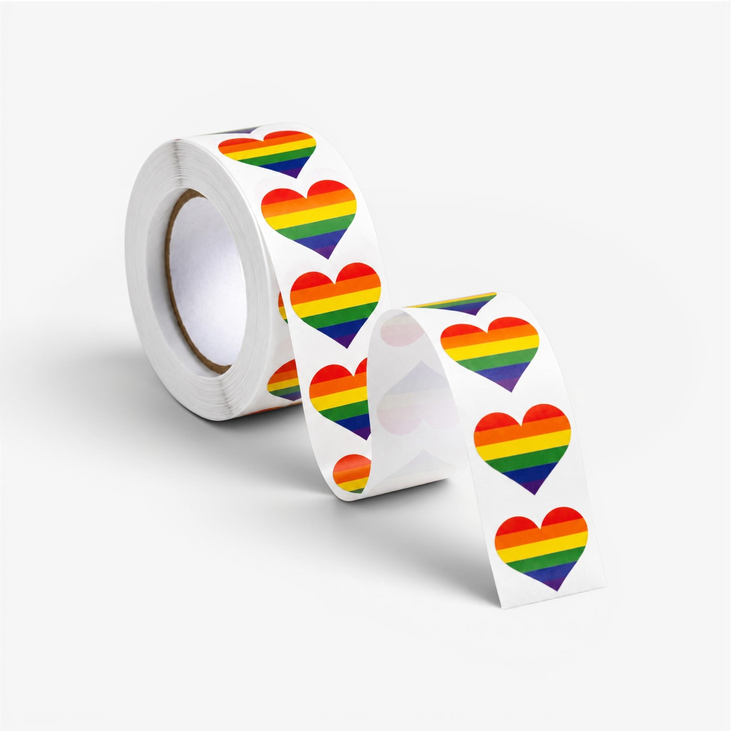 Heart Roll of Stickers